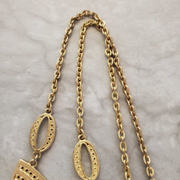 ✨ Stella and Dot Vintage Antique Boho Summer Iconic Kimberly Statement Necklace - Picture 12 of 16